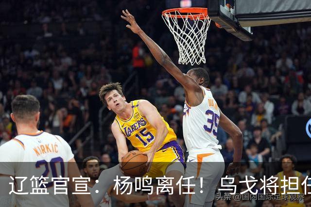 辽篮官宣：杨鸣离任！乌戈将担任辽宁男篮主帅